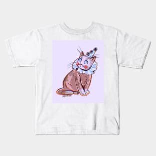 Clown Cat Kids T-Shirt